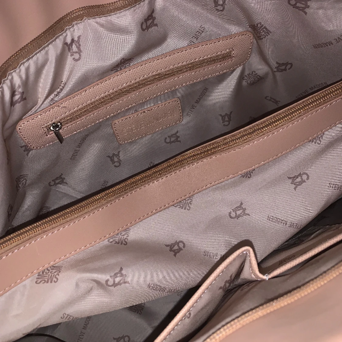 Rosa/beige totebag - 91