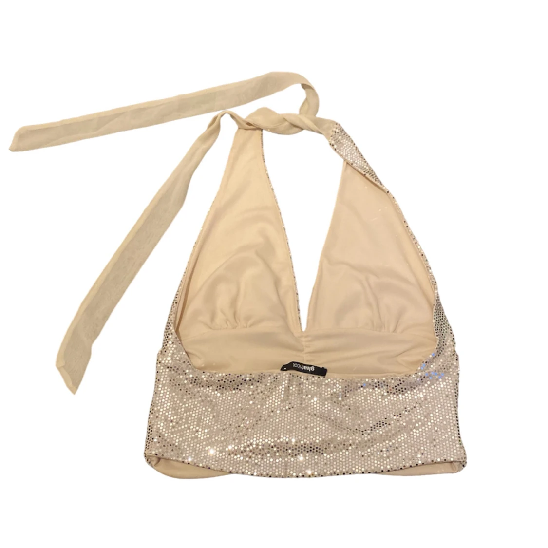 Glittrig festtopp - 90