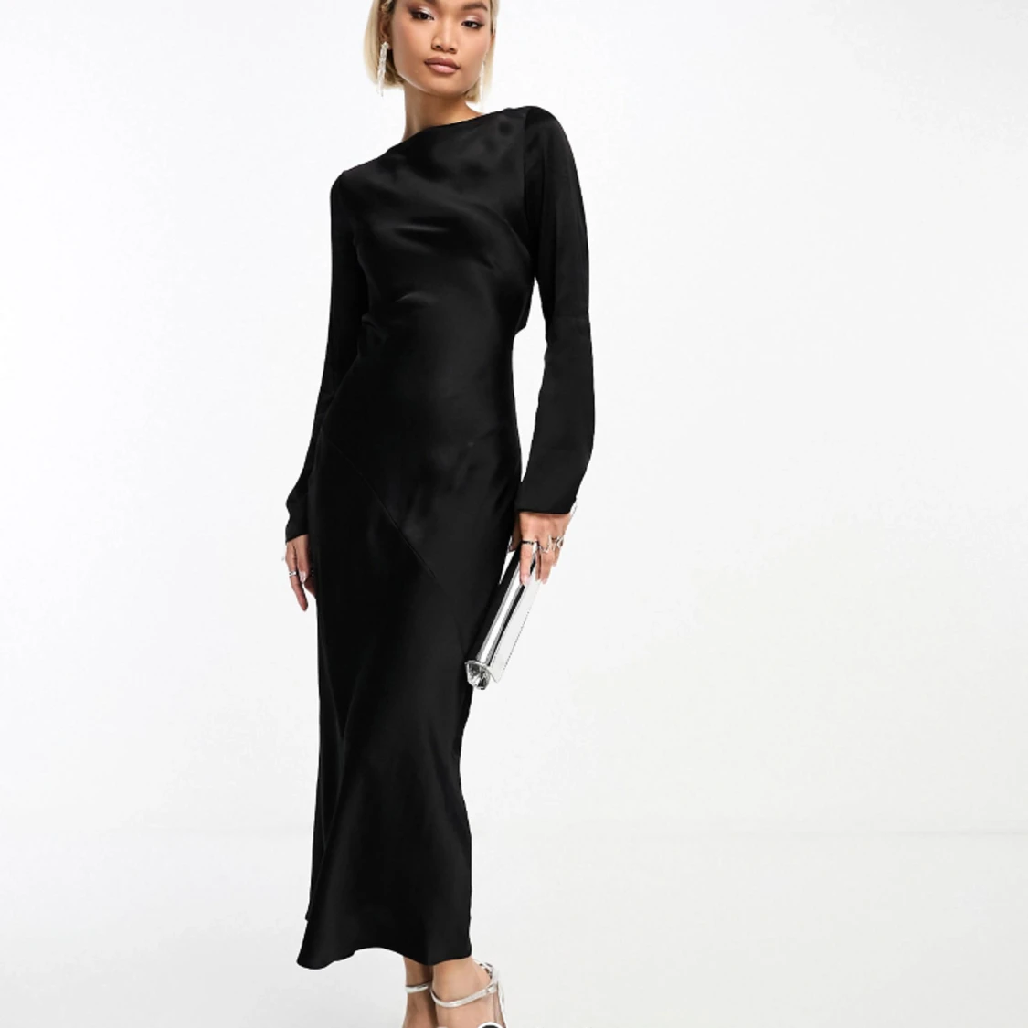 Klänning med snörning  - 90