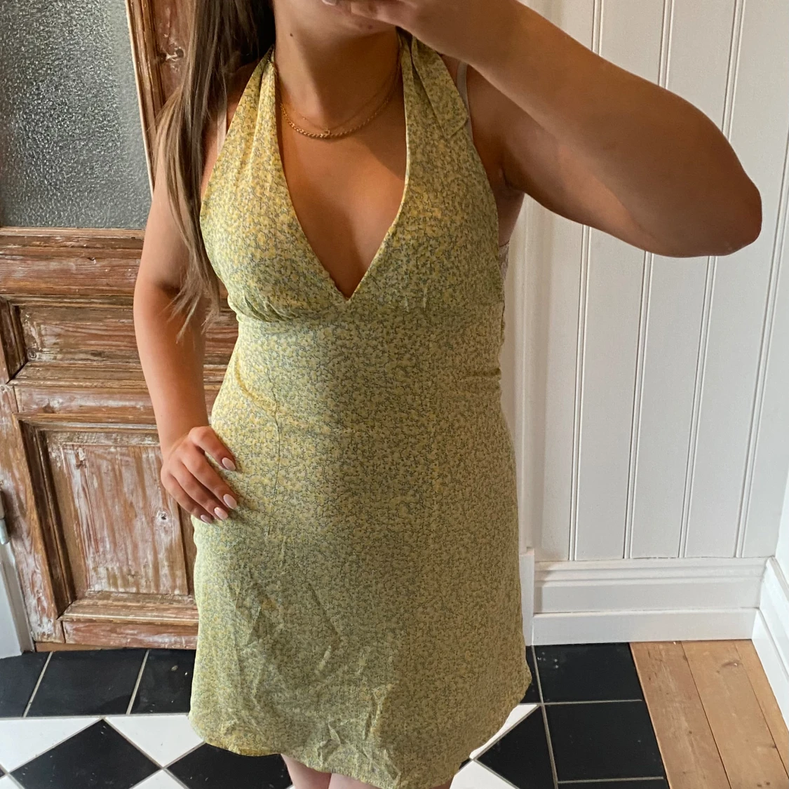 Kort sommarklänning💕🌸 - 90