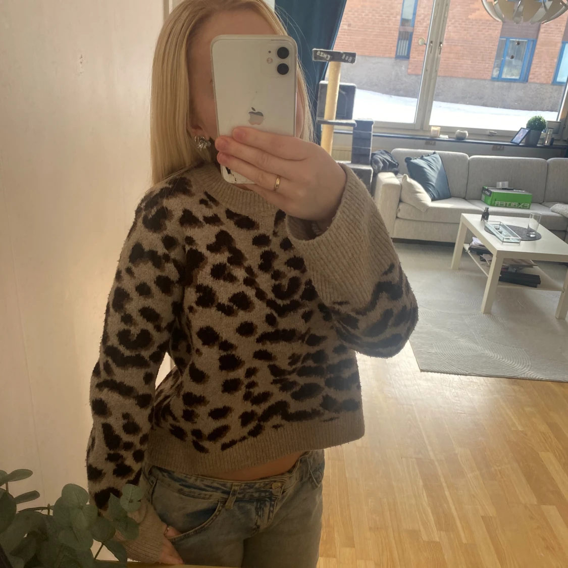Leopard tröja  - 91