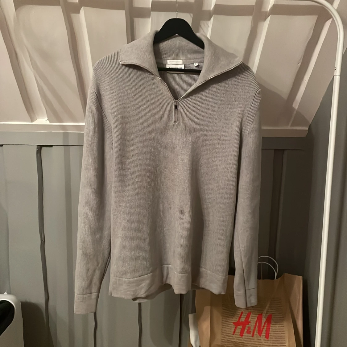 Grå Half Zip Lindbergh