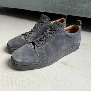 Christian Louboutin Skor utan taggar - Christian Louboutin Skor (Louis Junior) 🌟Skick 7/10 (Lite smutsiga men går lätt bort med en tvätt) 🌟Storlek 43 (Sulan är 28 cm)🌟 Färg: Grå ◻️🔘🌟 Kvitto finns 🧾 ❗️STEAL❗️