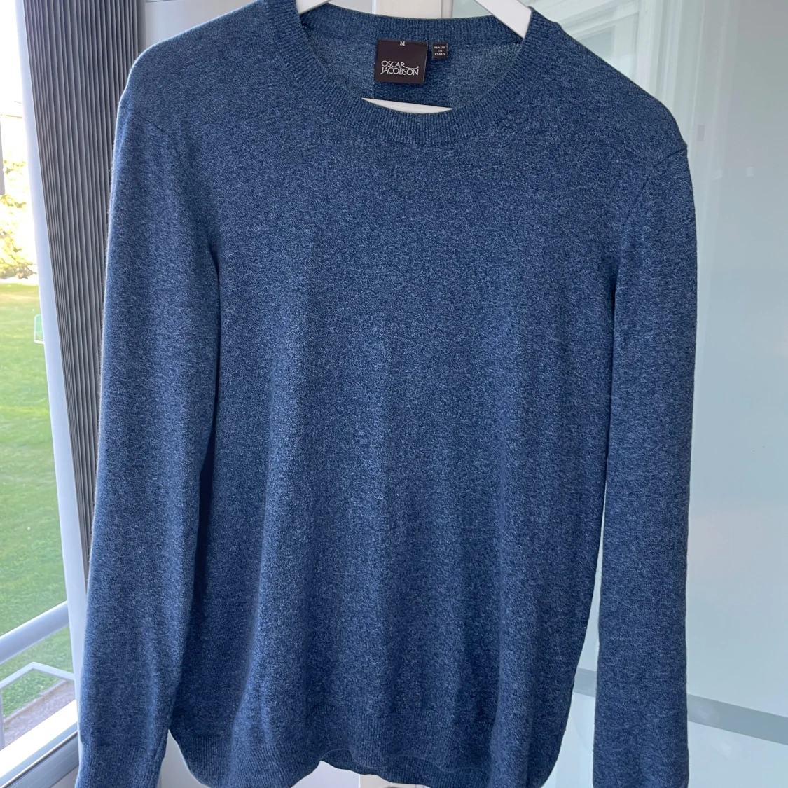 Oscar Jacobsson tröja, Blå