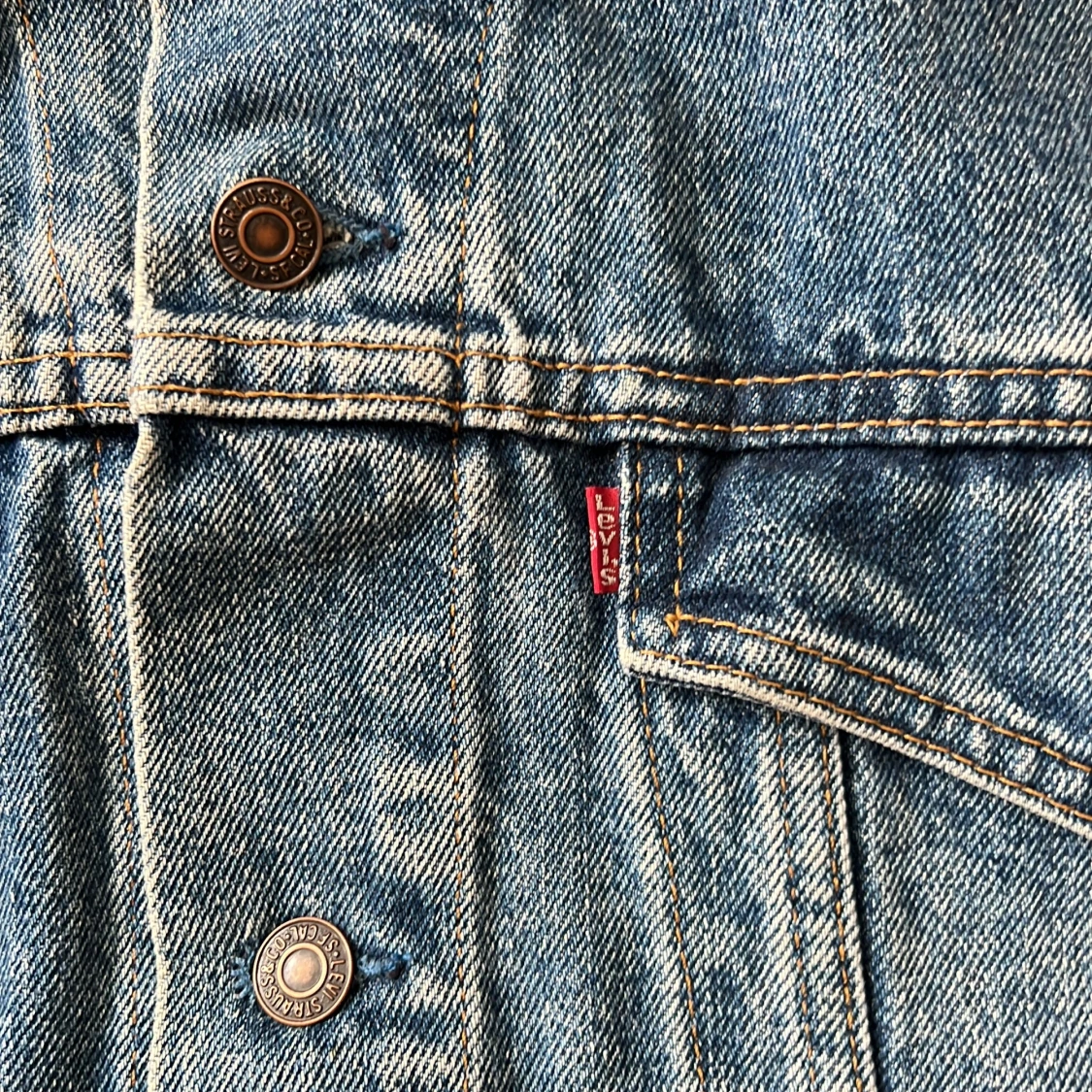 GENUIN VINTAGE Levi’s Jeans Jacka - 91