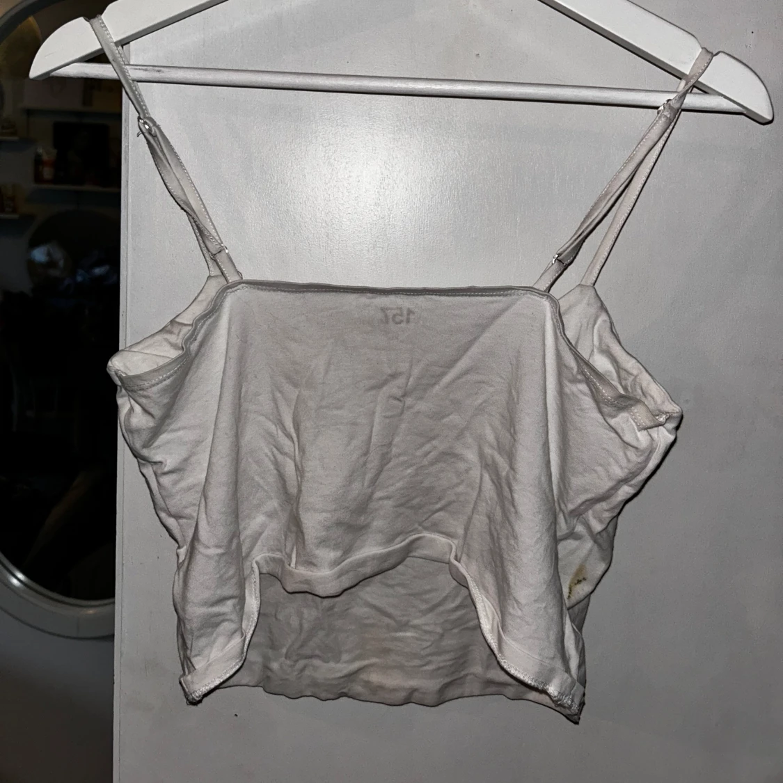 Vitt basic linne - 90