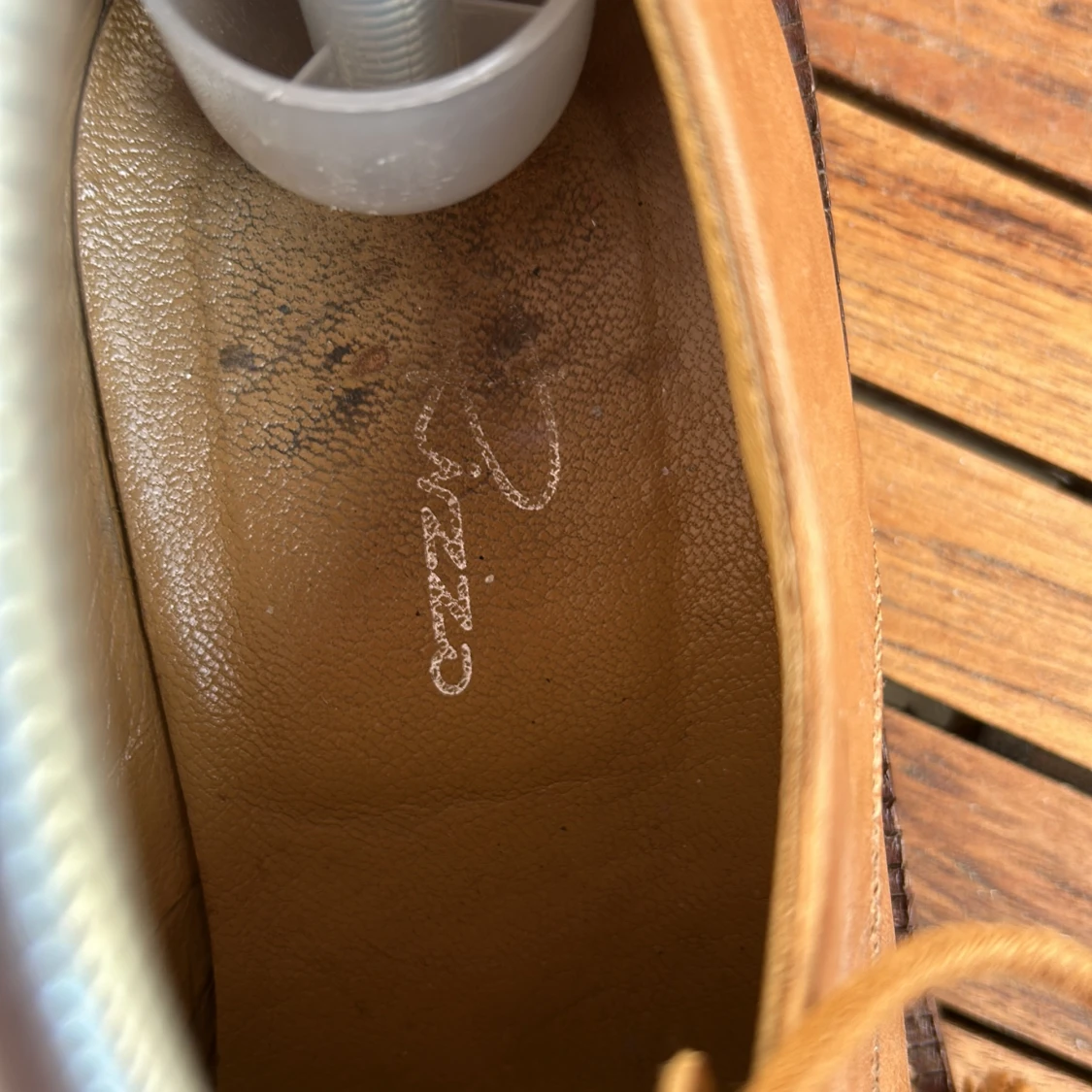 Ljusbruna Rizzo sko - 90