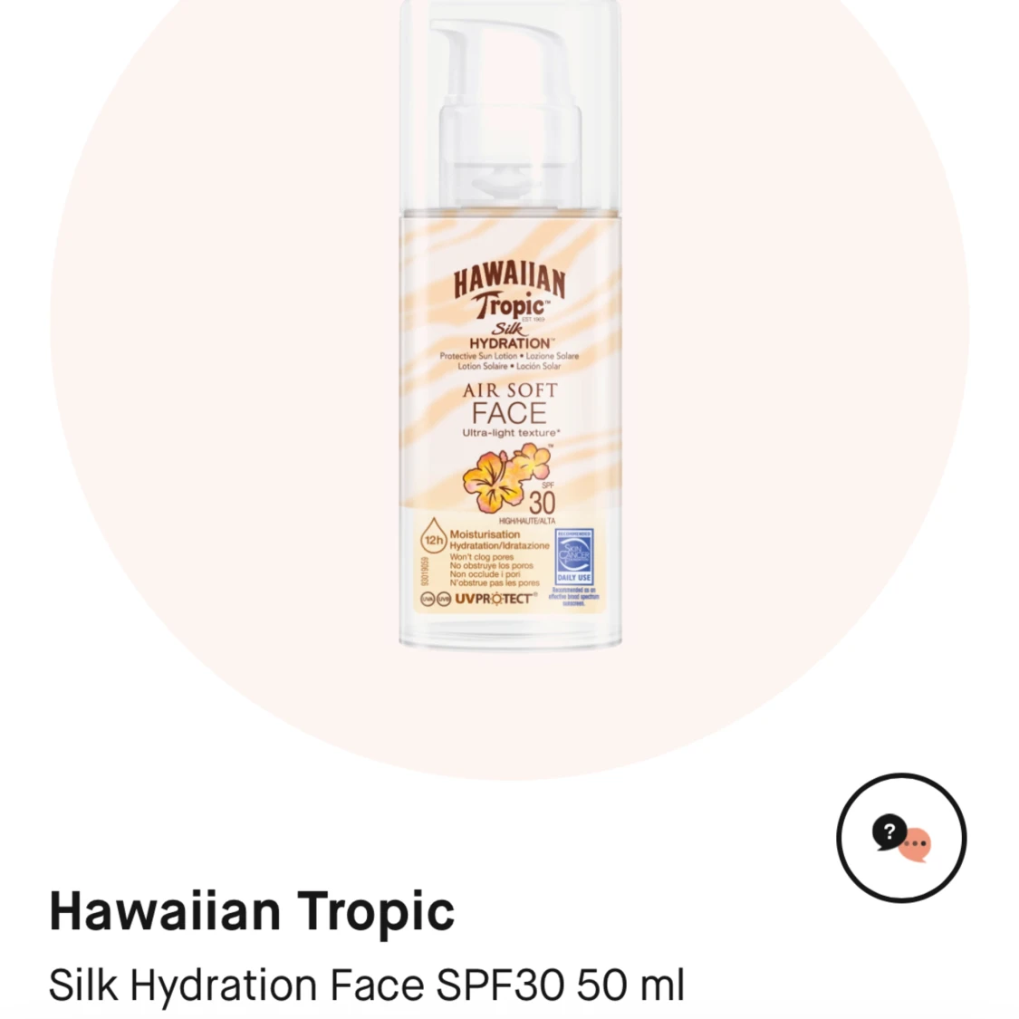 Spf hawaiian tropic