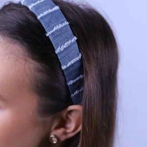 Diadem - Slät, mörkblå. 