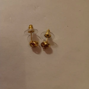 Örhängen med skruvning guldfärgad . - Fina små Örhängen med skruvning guldfärgad .