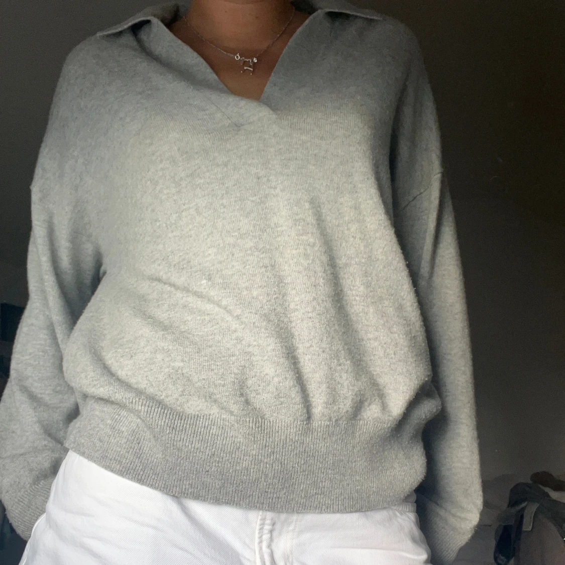 Grå tröja från hm