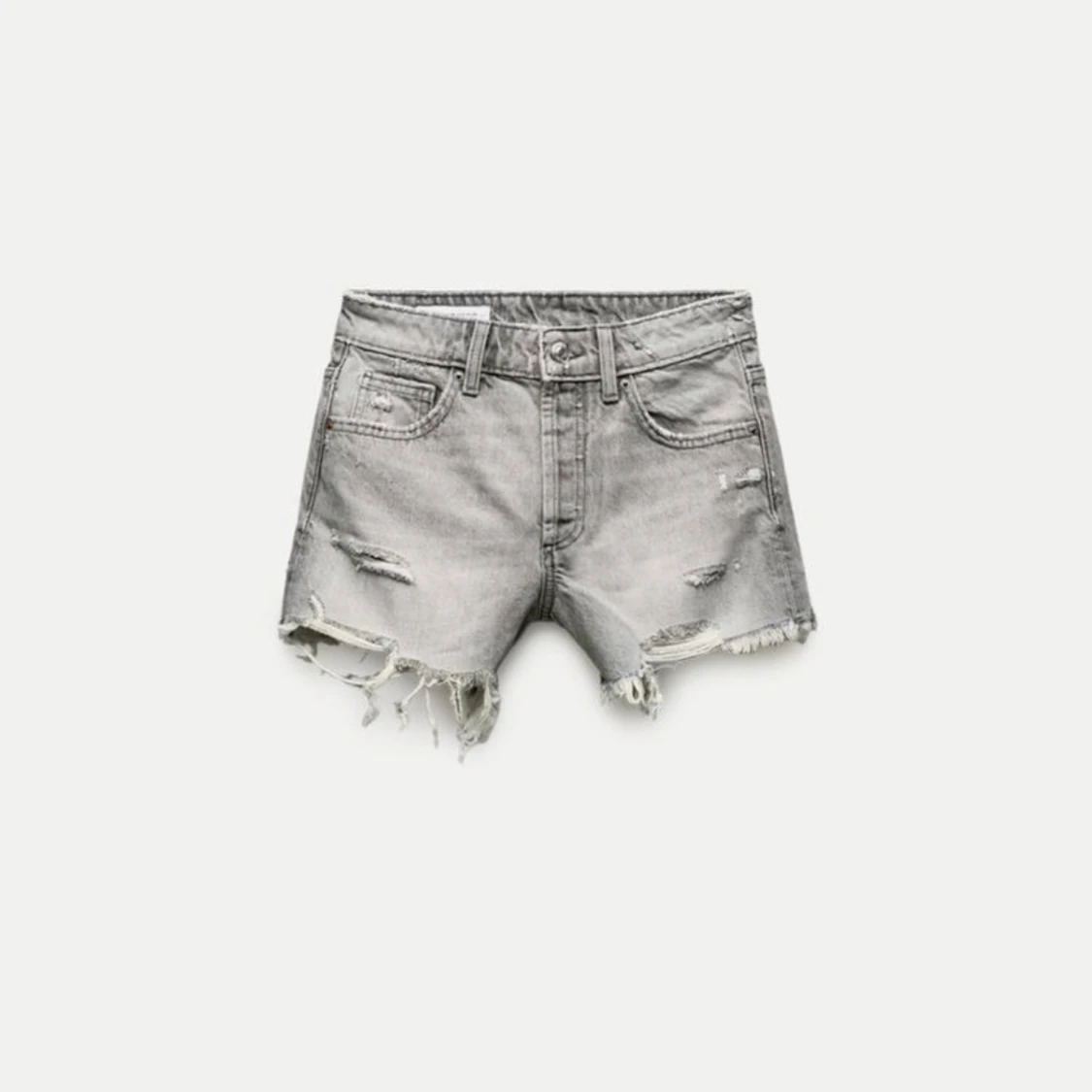 Ljusgrå jeansshorts💕