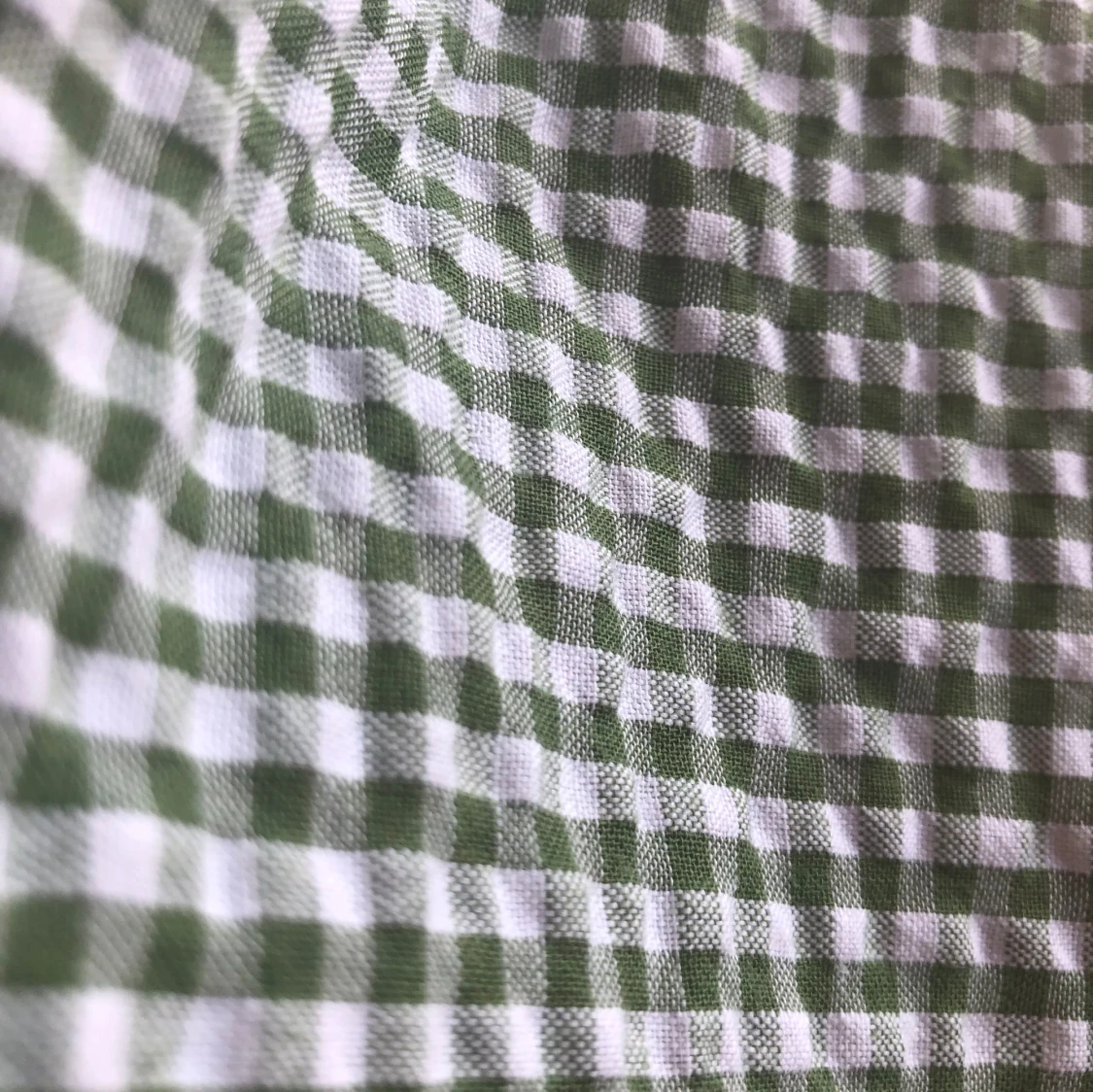 Grön rutig sommar topp - 92