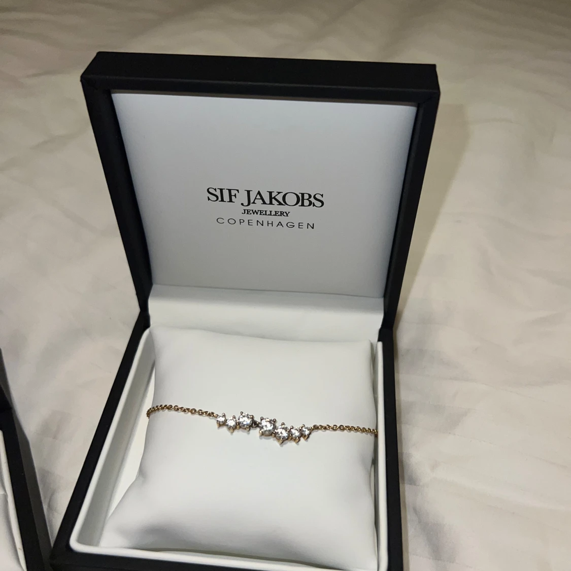 Guldhalsband och ring - 90