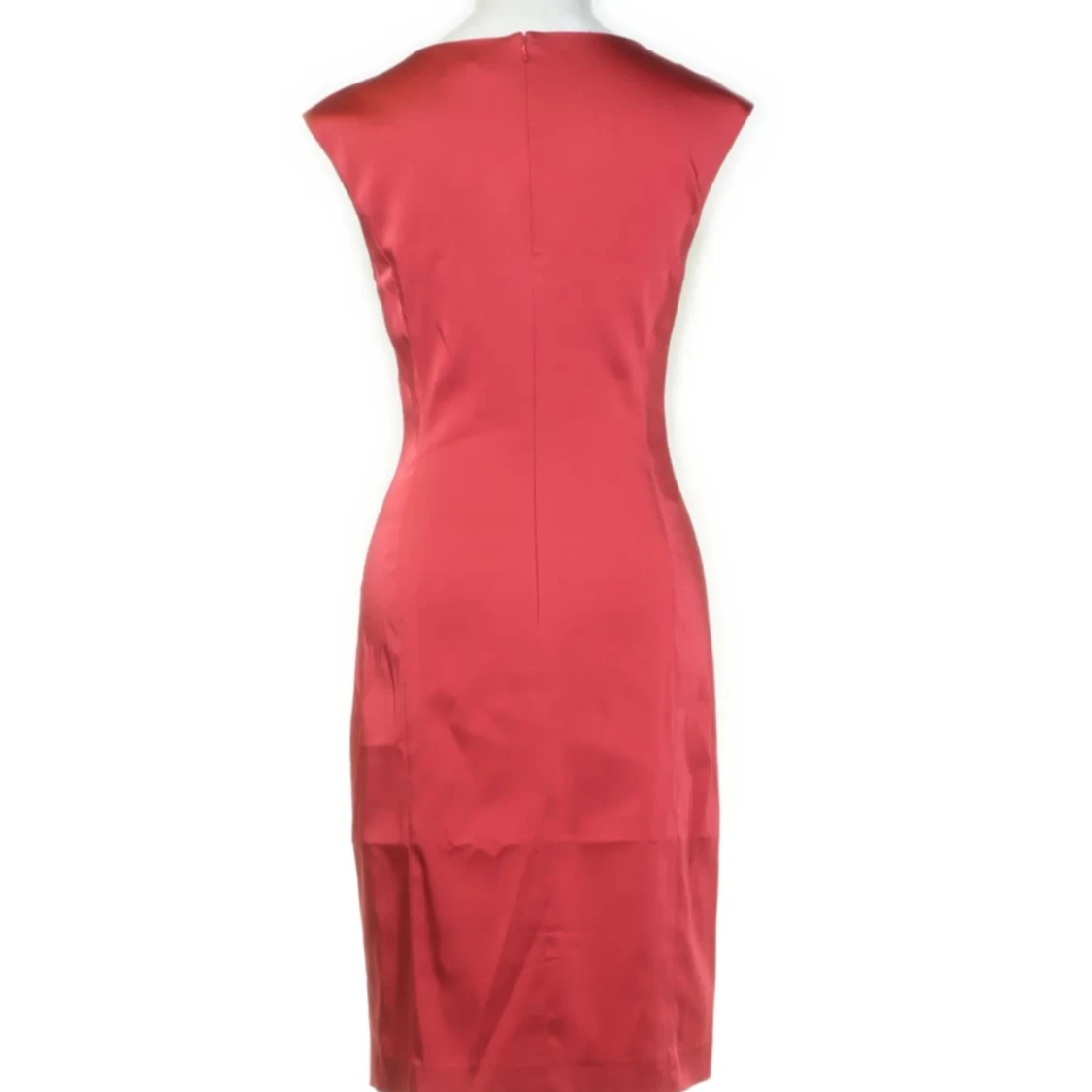 Röd midiklänning - 90