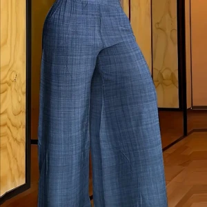 Byxor - Ny. Blå. Passar stl XS t S. 