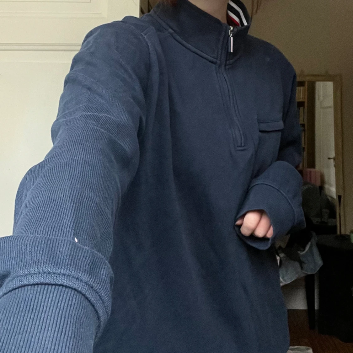 Marinblå tröja - 91