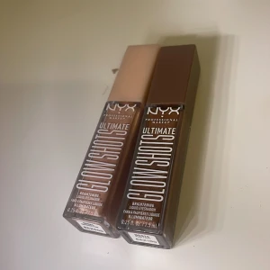 Nyx läppglans/eyeshadow💚 - Jätte fina läppglans som också är liquid eyeshadows. De går att köpa i kit eller separat💕💖(aldrig använda) 70kr för båda 35 för en
