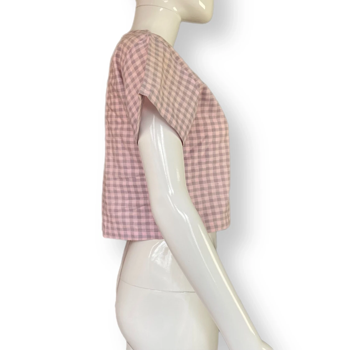 Checkered Crop Top - 91