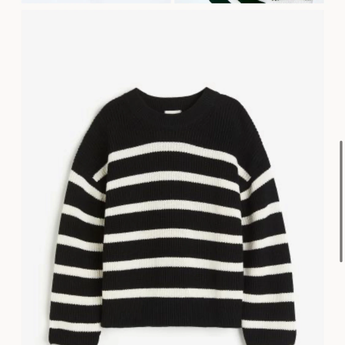 Stickad tröja  - 90