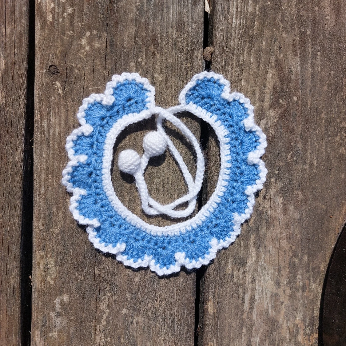 Clown choker blå  - 91