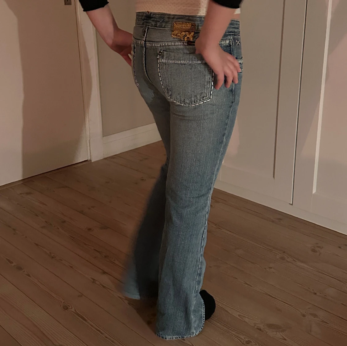 Lågmidjade jeans - 90