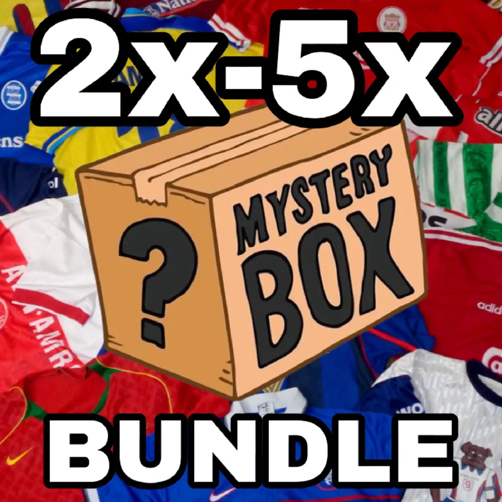 RENSNING AV LAGER! Säljer nu mystery box där man kan köpa fler än 1 i samma. 300kr för 2 tröjor 430kr för 3 tröjor 4 tröjor för 550kr och 600kr för 5 stycken tröjor.. Övrigt.