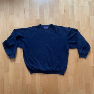 Blå Sweatshirt  - Blå Sweatshirt Storlek M Bra Skick