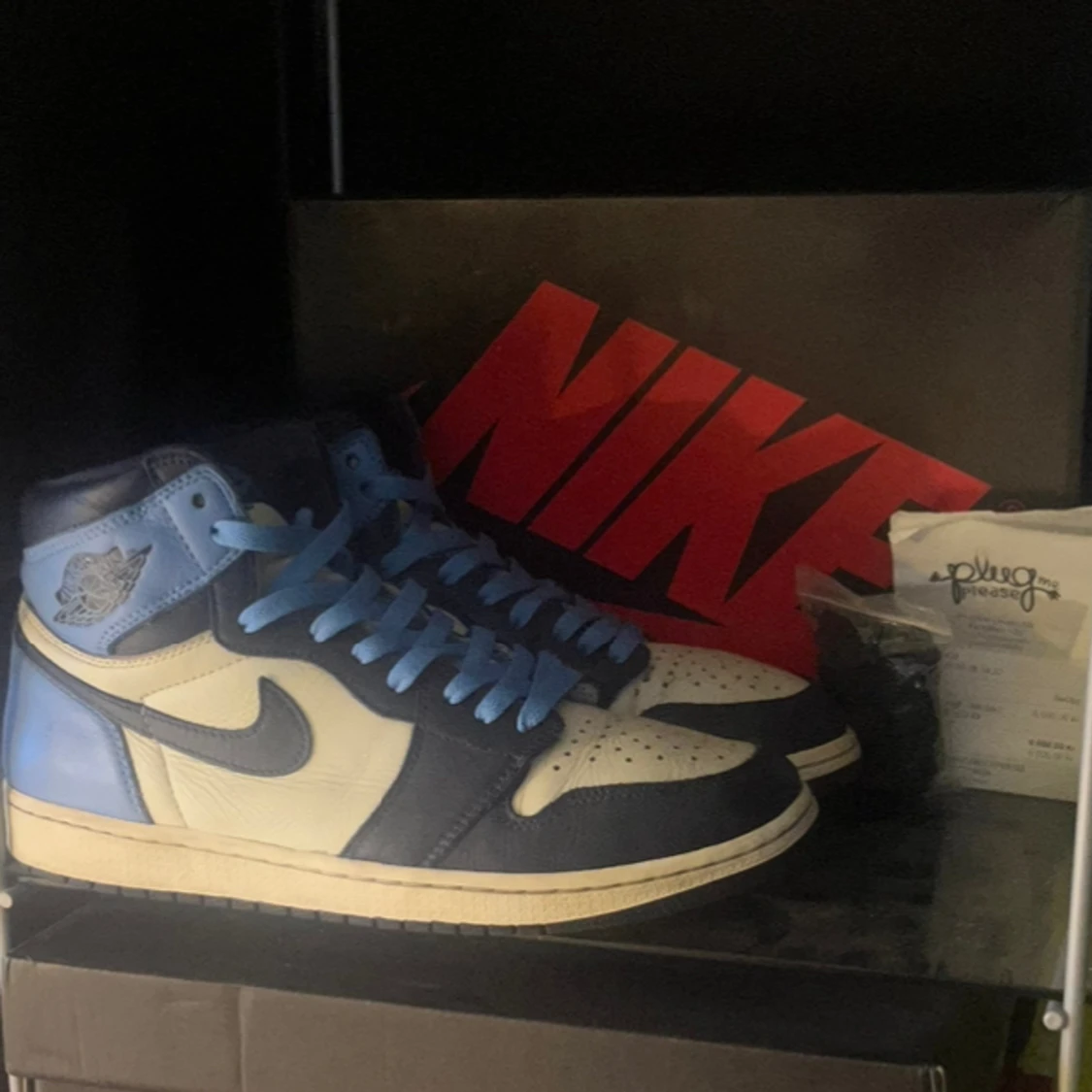 Jordan 1 high obsidian