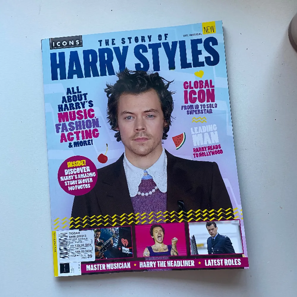 säljer min harry styles tidning då jag har många andra💓. Övrigt.