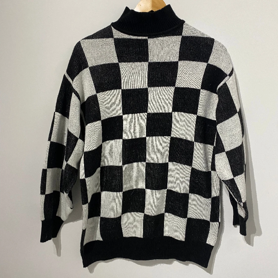 oversized stickad tröja