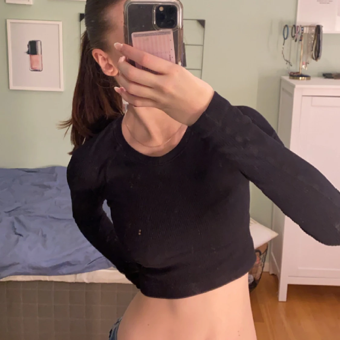 Svart Träningströja - 90