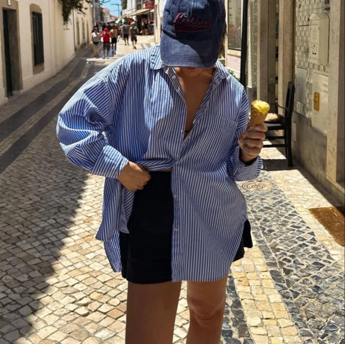 Randig skjorta  - 91