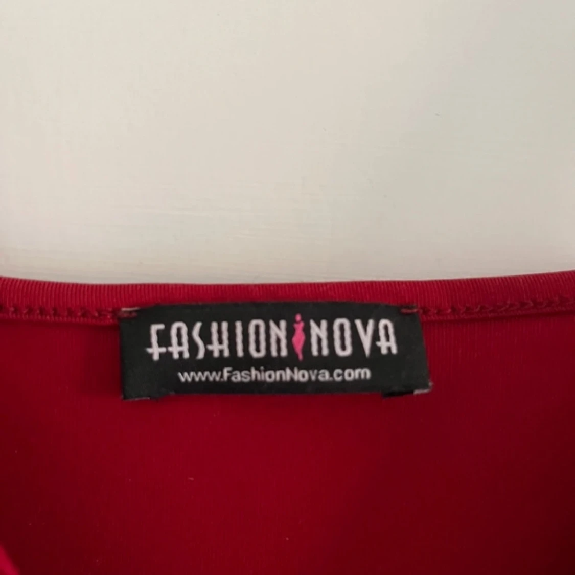 Röd klänning  - 90