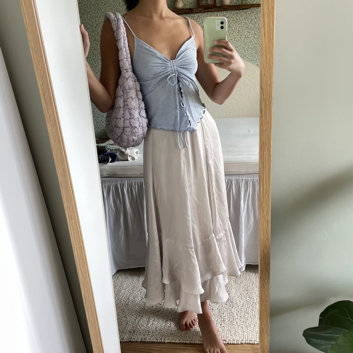 Glittrig Y2K topp - 90