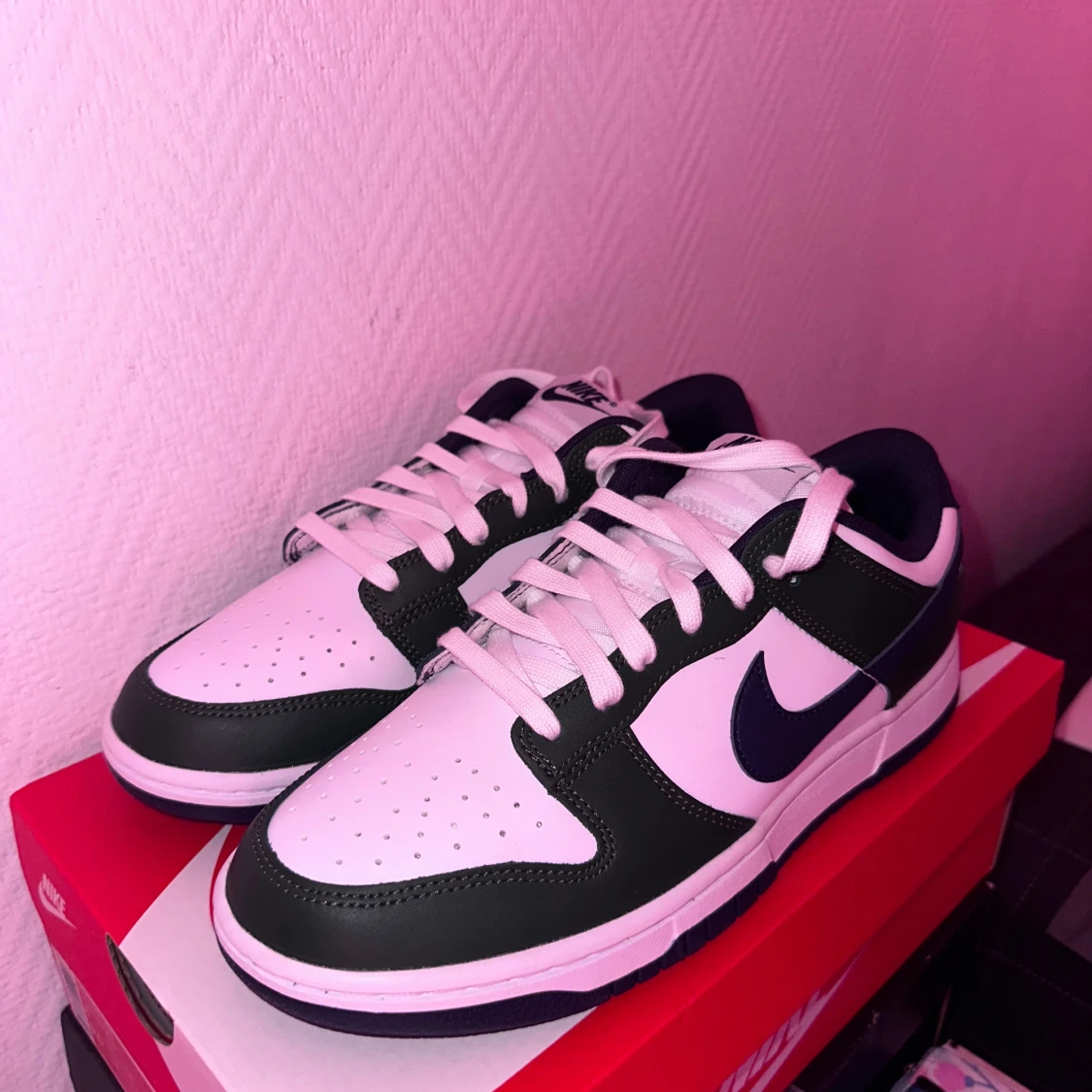 Nike - Dunk - Gröna Och Mörkblå Sneakers - 90