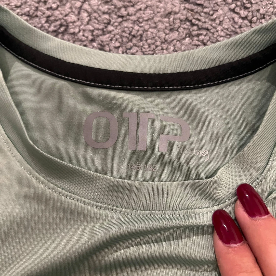 Mintgrön t-shirt från OTP med tryck - 2