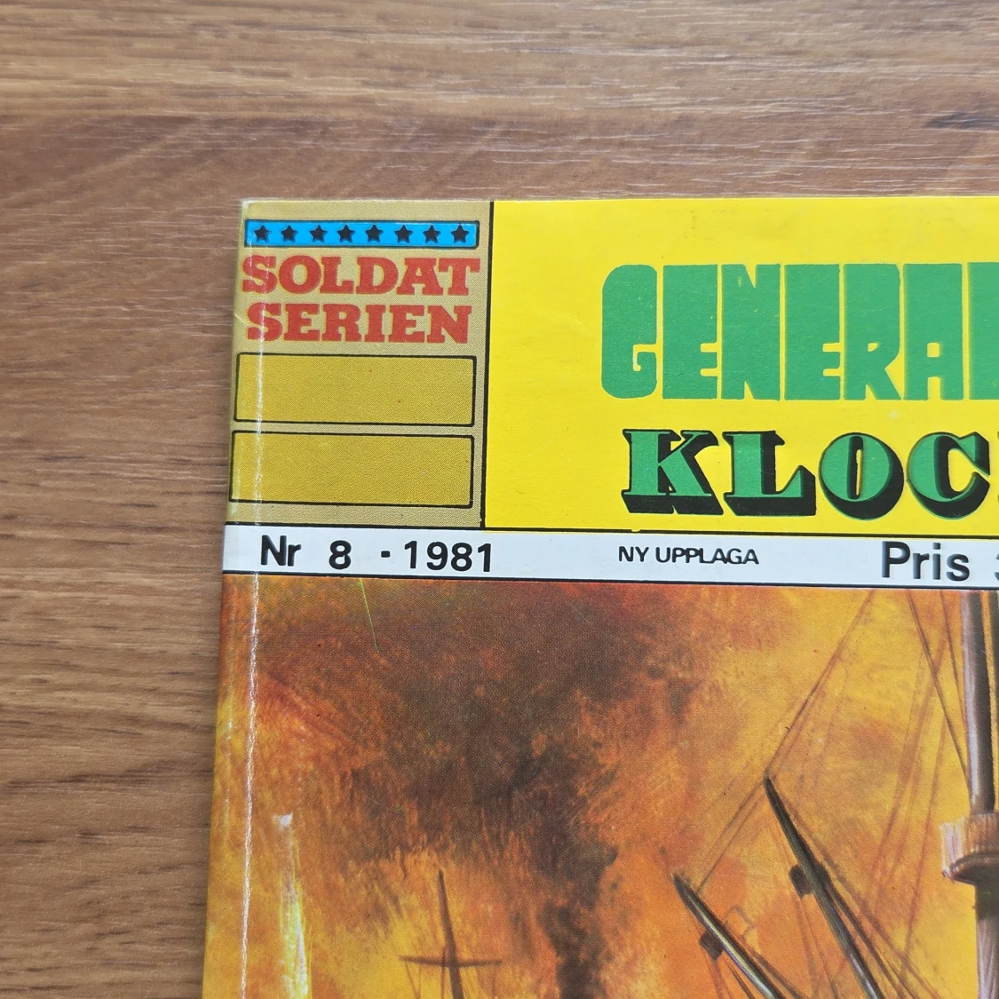 Generalens Klocka - Soldatserien nr 8 år 1981 - 2