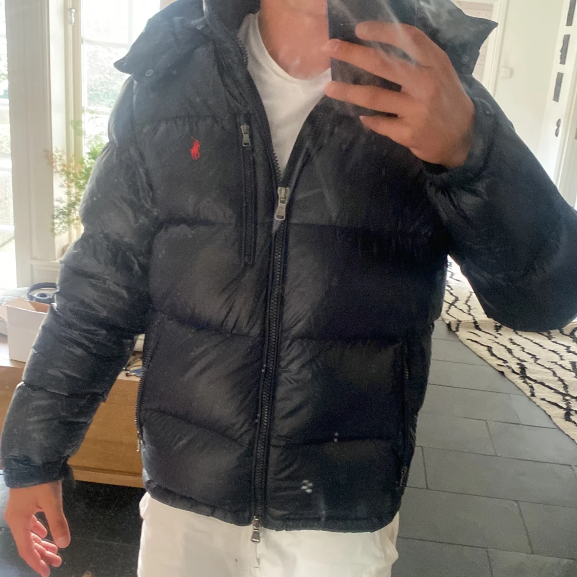 Mörkblå dunjacka från Ralph Lauren - 2