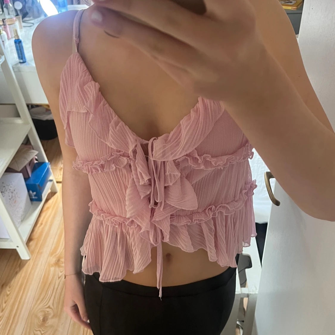 Rosa volang topp  - 1