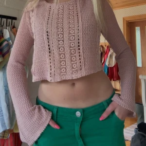 Spets topp - Supersöt ljusrosa tröja 🥰🥰🥰💕💕💕