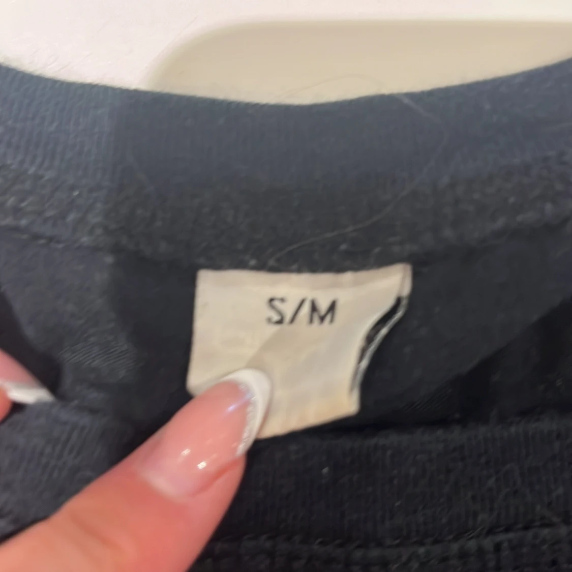 Svart långärmad tröja S/M - 1