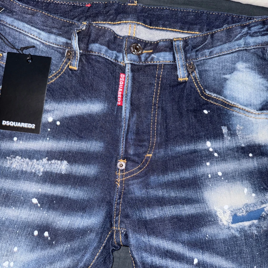 Dsquared2 Skater Jeans med slitningar - 1