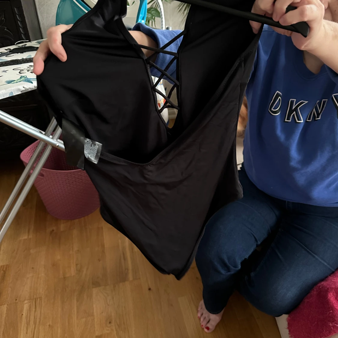 Svart baddräkt med snörning Firetrap - 3