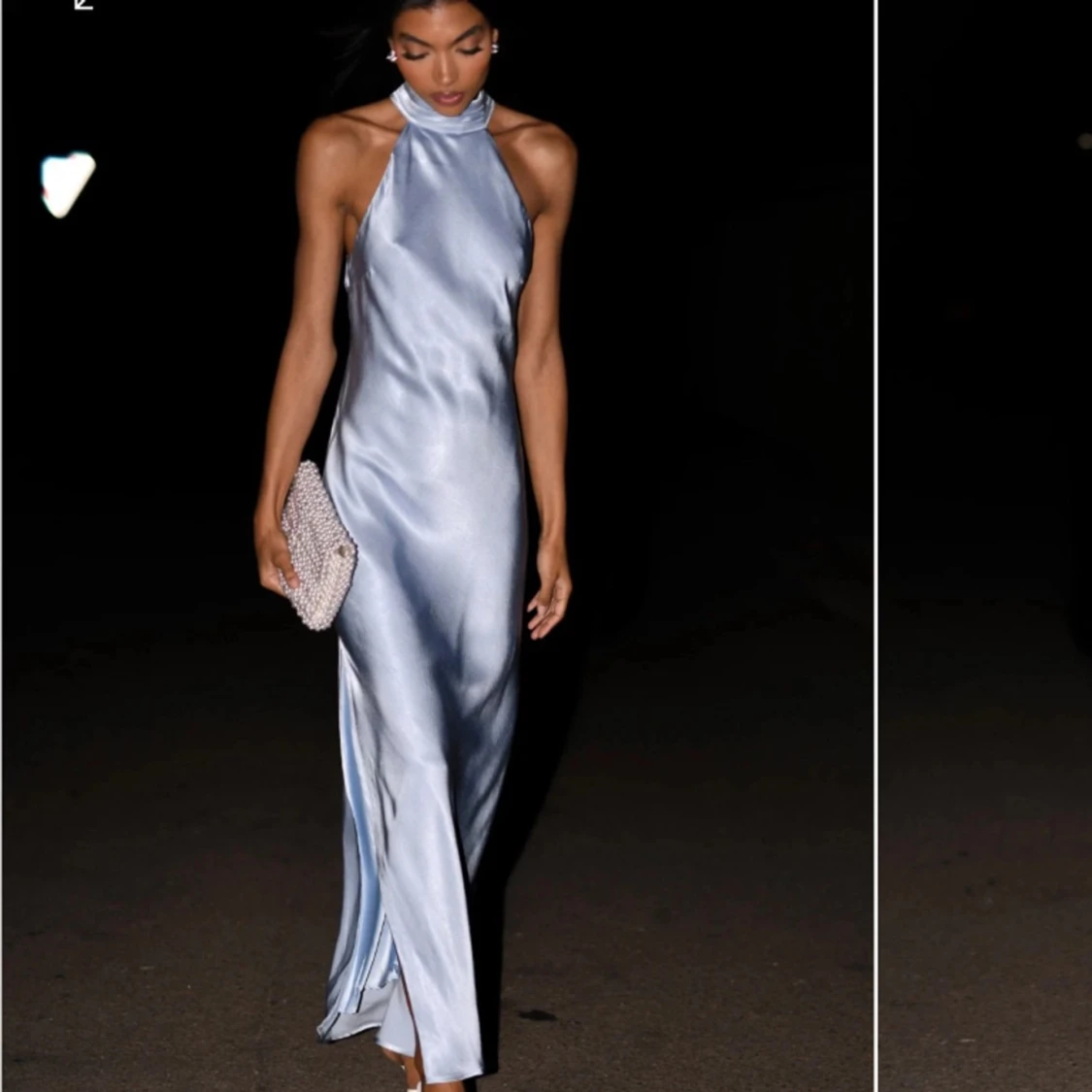 MESHKI BLÅ KLÄNNING - 90