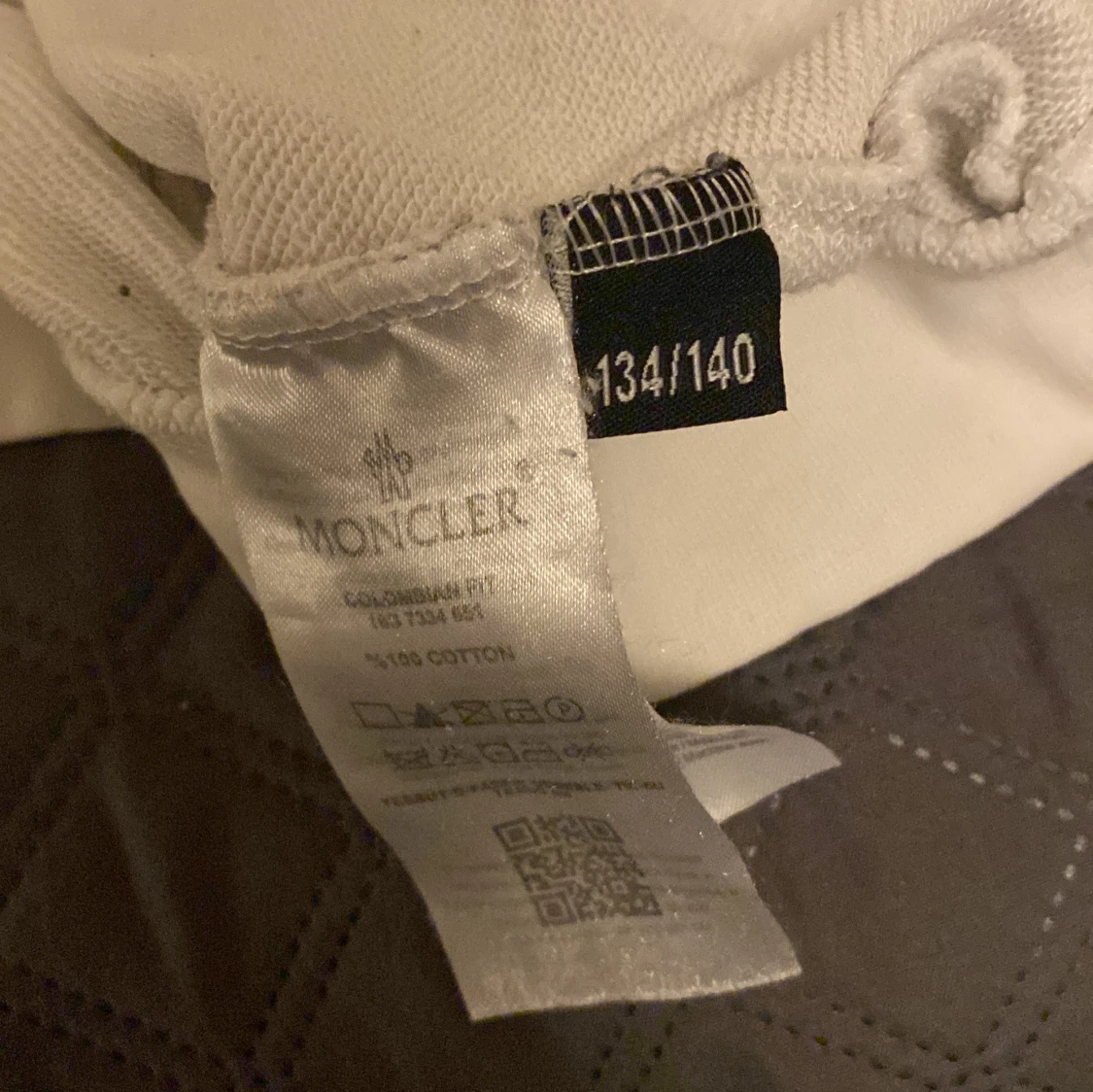 Vit sweatshirt från Moncler - 1