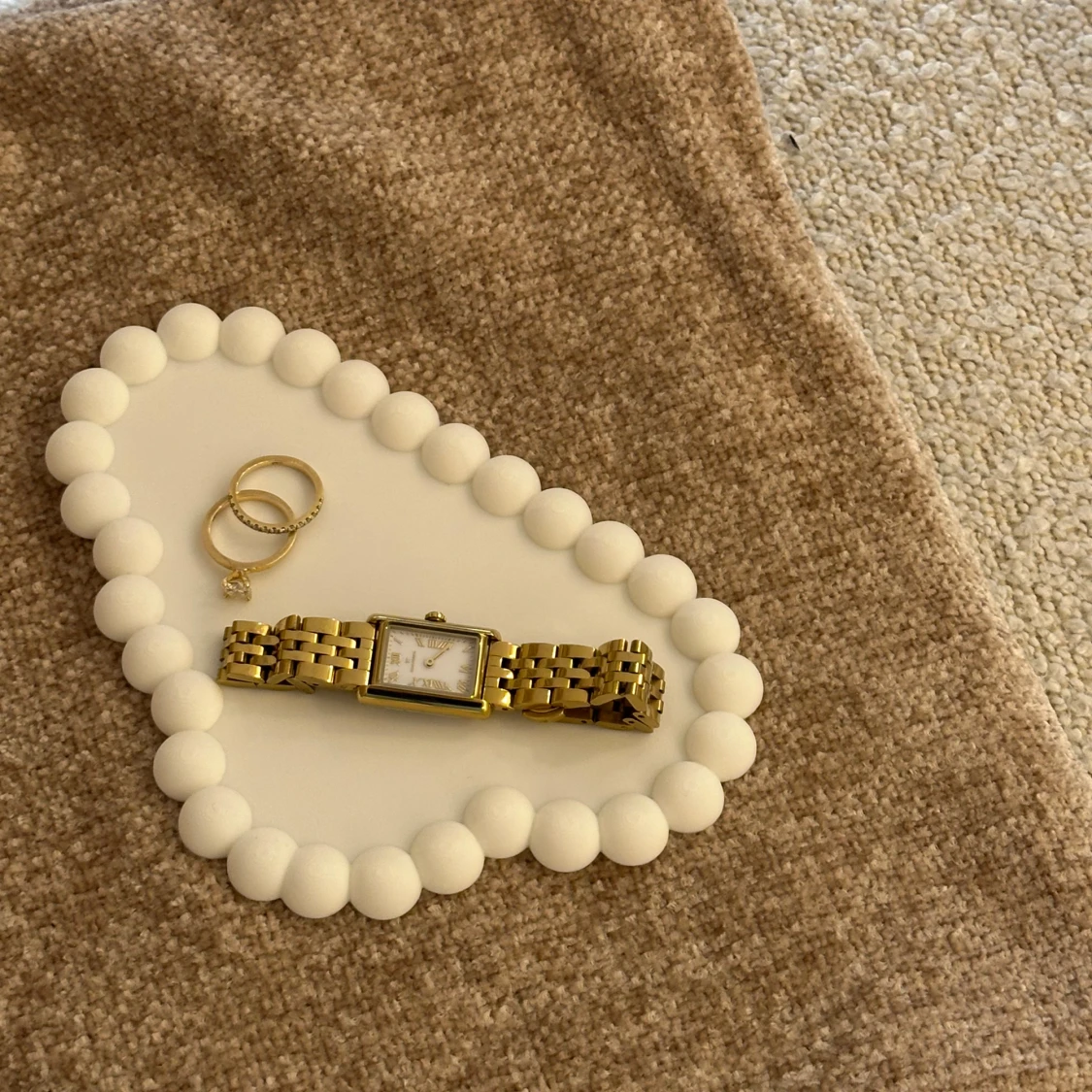 Smyckes & ljusfat bricka - 1