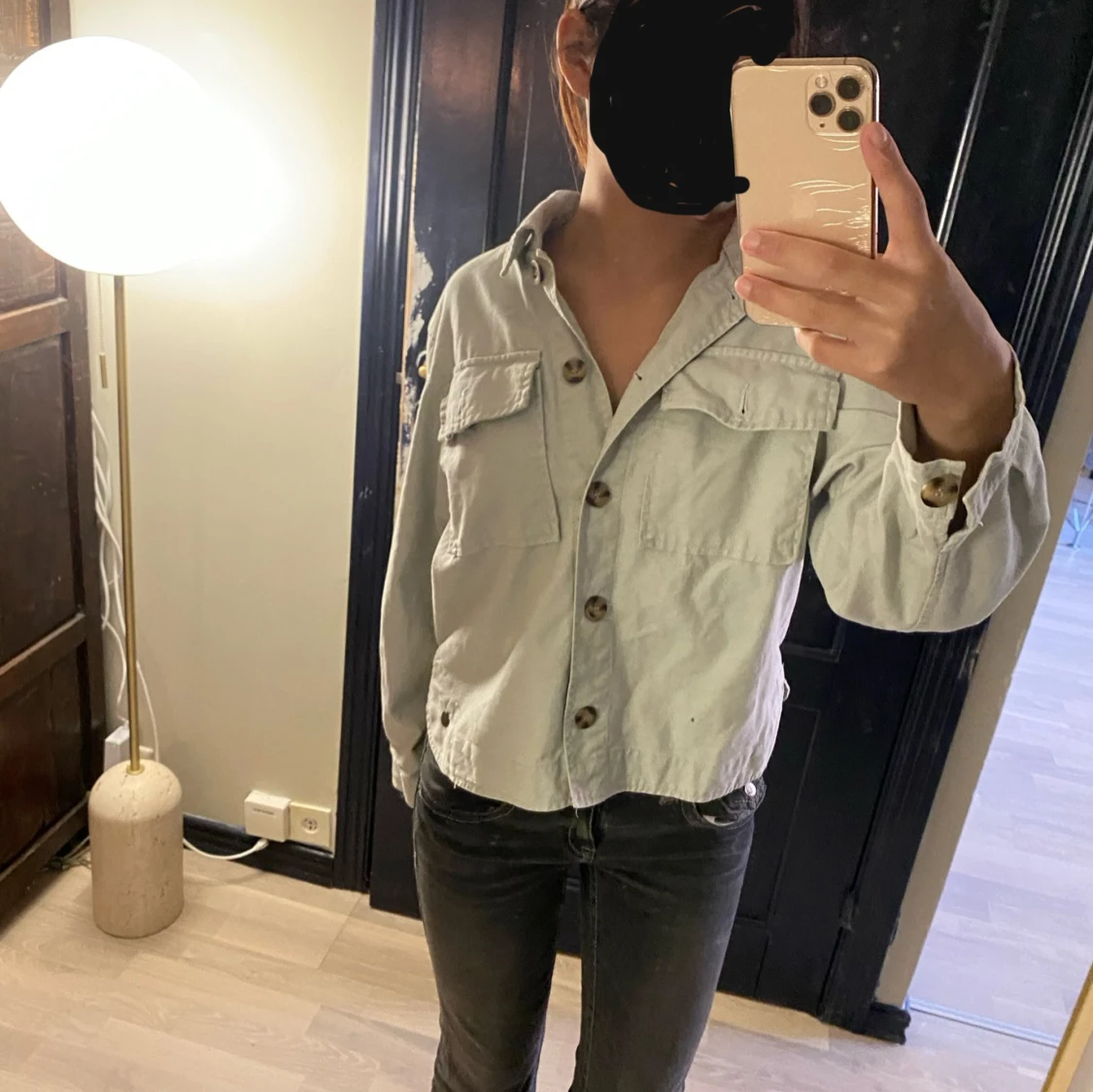 Ljusbeige overshirt från Pomp de Lux - 4