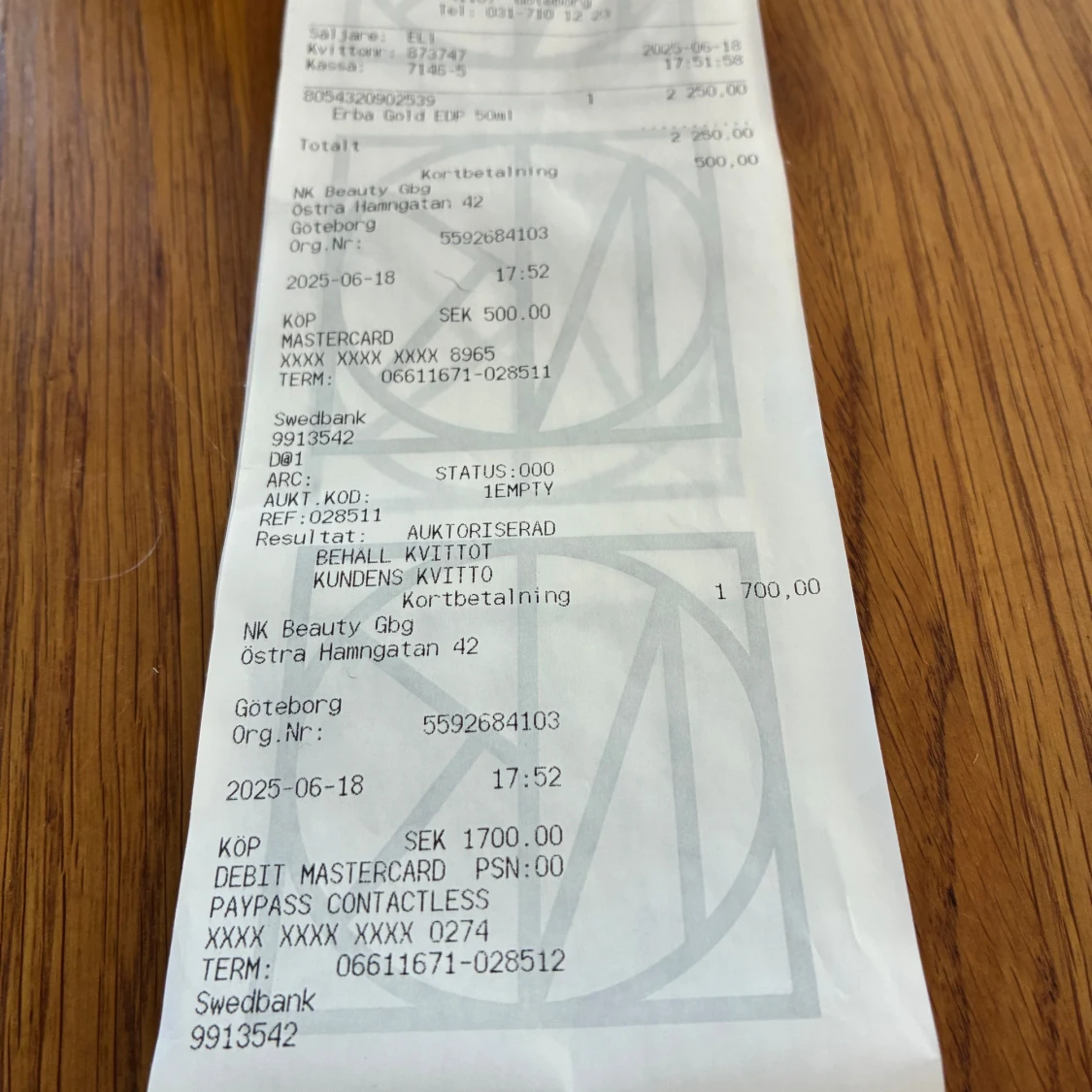 Xerjoff Erba Gold Eau de Parfum samples - 3