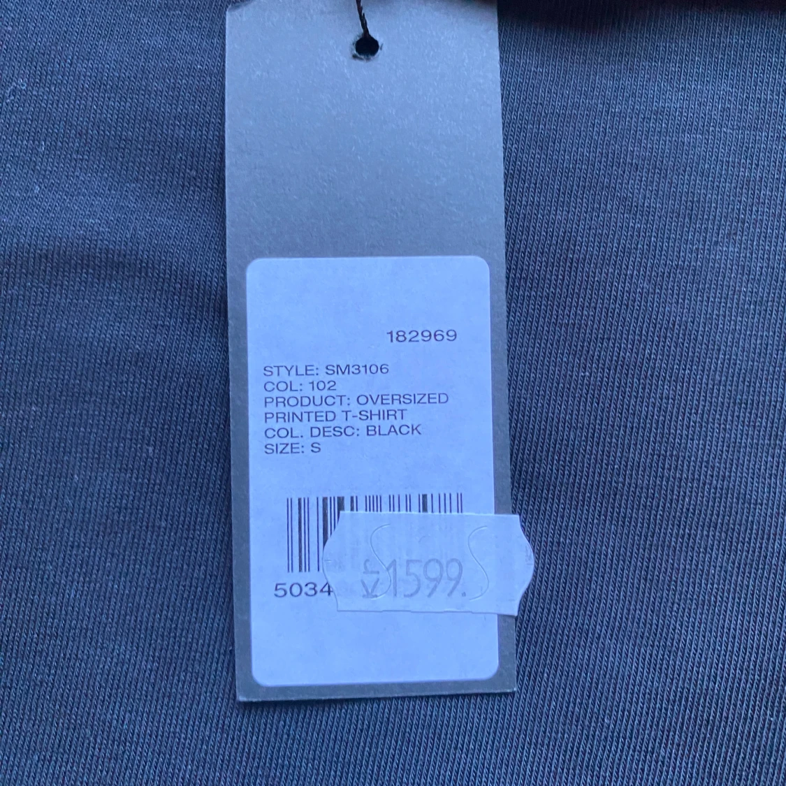 Svart oversized t-shirt Raf Simons - 3